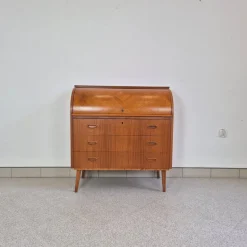 Pamono Mid-Century Secretary Desk by Egon Ostergaard for SMI, Sweden, 1960s> Secretaires