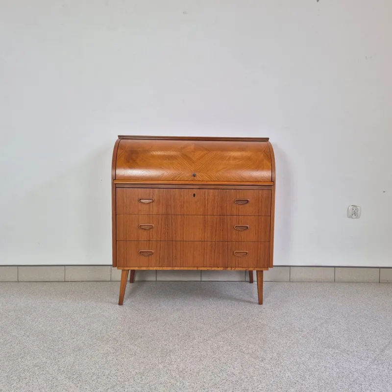 Pamono Mid-Century Secretary Desk by Egon Ostergaard for SMI, Sweden, 1960s> Secretaires