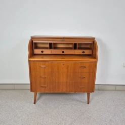Pamono Mid-Century Secretary Desk by Egon Ostergaard for SMI, Sweden, 1960s> Secretaires