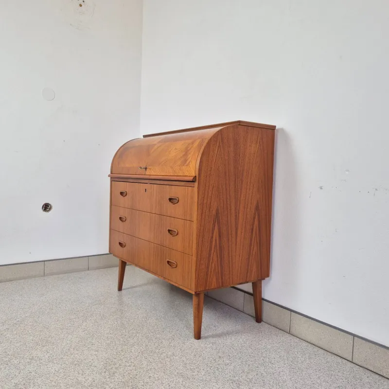 Pamono Mid-Century Secretary Desk by Egon Ostergaard for SMI, Sweden, 1960s> Secretaires