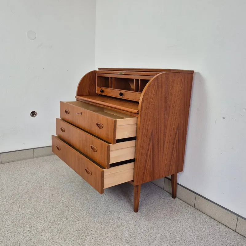 Pamono Mid-Century Secretary Desk by Egon Ostergaard for SMI, Sweden, 1960s> Secretaires