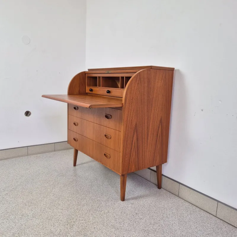 Pamono Mid-Century Secretary Desk by Egon Ostergaard for SMI, Sweden, 1960s> Secretaires