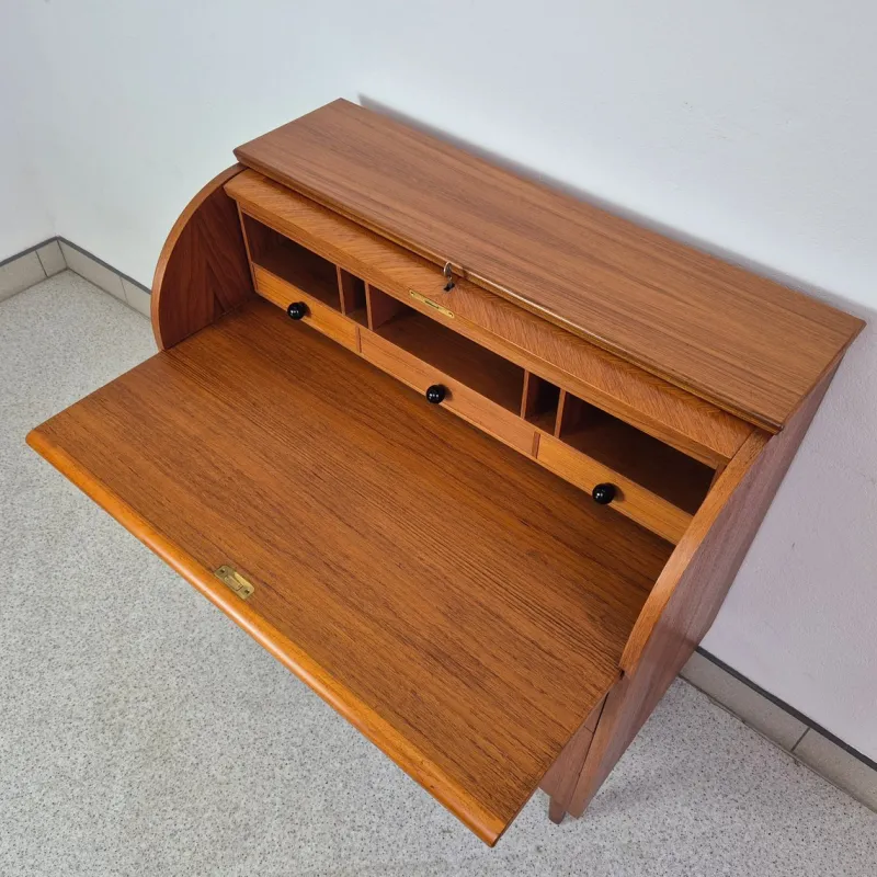 Pamono Mid-Century Secretary Desk by Egon Ostergaard for SMI, Sweden, 1960s> Secretaires