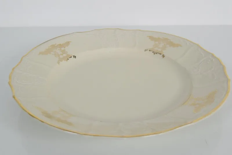 Pamono Mid-Century Serving Plate from Bernadotte Porcelain, 1960s> Serving Dishes