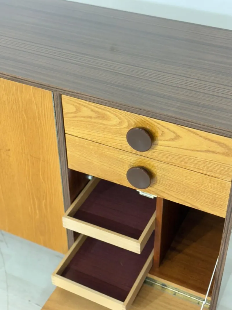Pamono Mid-Century Sideboard with Drawers> Sideboards & Buffets