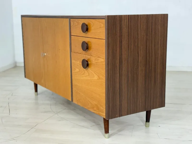 Pamono Mid-Century Sideboard with Drawers> Sideboards & Buffets
