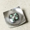 Pamono Mid-Century Silver Brooch by Elis Kauppi, 1963> Brooches
