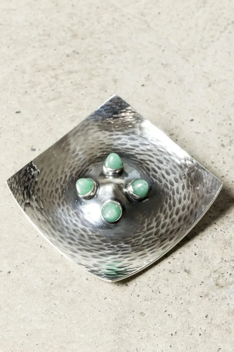 Pamono Mid-Century Silver Brooch by Elis Kauppi, 1963> Brooches