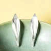 Outlet Pamono Mid-Century Silver Earrings by Gertrud Engel, 1950s, Set of 2