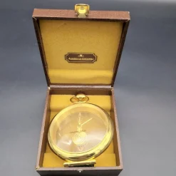Hot Pamono Mid-Century Skeleton Table Clock from Jaeger-Lecoultre, 1970s