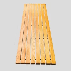 Pamono Mid-Century Slat Bench by Harry Bertoia for Knoll><noscript><img width=