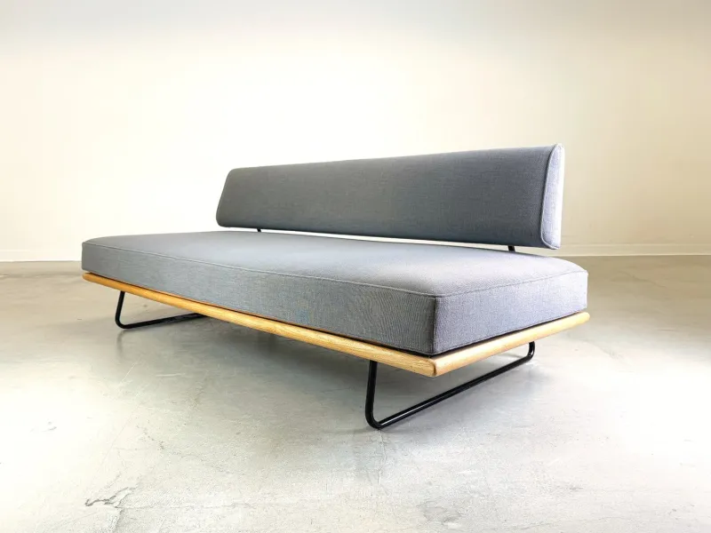 Pamono Mid-Century Sofa Daybed by Rolf Grunow for Knoll Inc. / Knoll International, 1950s> Daybeds & Chaises Lounges