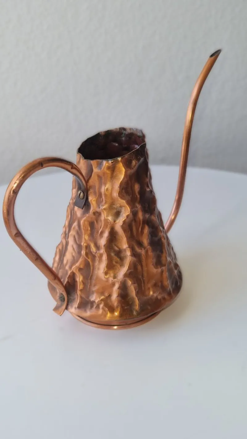 Pamono Mid-Century Space Age Copper Watering Can, 1950s> Garden Accessories