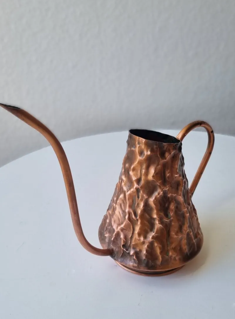 Pamono Mid-Century Space Age Copper Watering Can, 1950s> Garden Accessories