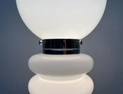 Pamono Mid-Century Space Age Glass Table Lamp by Carlo Nason for JBS, 1960s><noscript><img width=