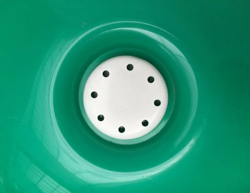 Online Pamono Mid-Century Space Age Italian Green Early Model Toledo Table Lamp by Luigi Massoni for Harvey Guzzini, 1960s
