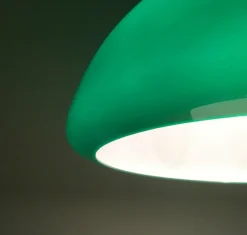 Online Pamono Mid-Century Space Age Italian Green Early Model Toledo Table Lamp by Luigi Massoni for Harvey Guzzini, 1960s
