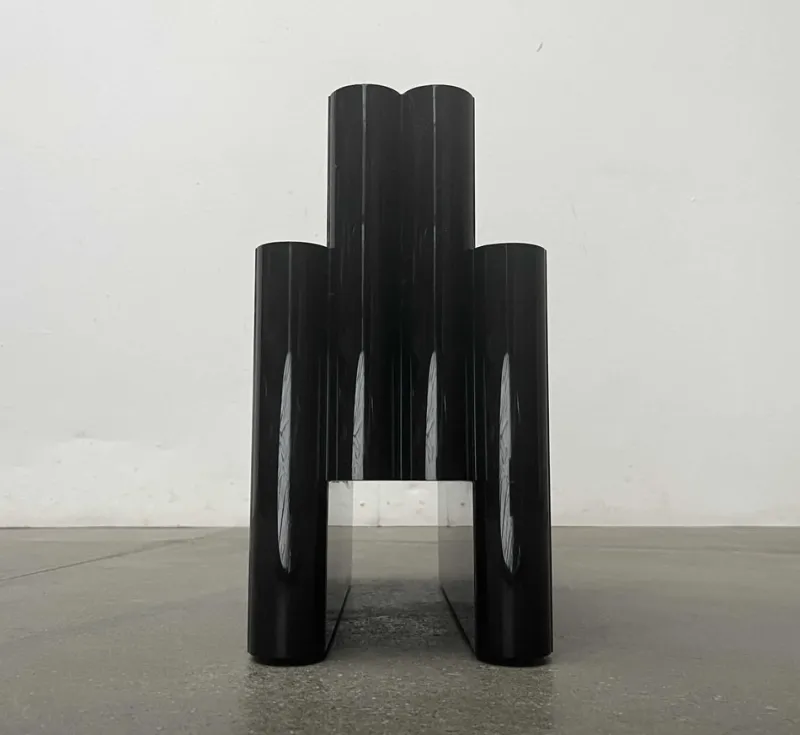 Pamono Mid-Century Space Age Model 4676 Magazine Holder by Giotto Stoppino for Kartell, 1970s> Magazine Racks