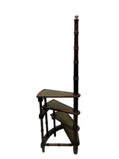 Pamono Mid-Century Spiral Library Staircase><noscript><img width=