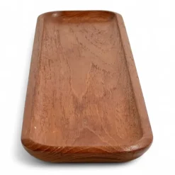Pamono Mid-Century Swedish Teak Tray by Karl Holmberg, 1960s> Trays