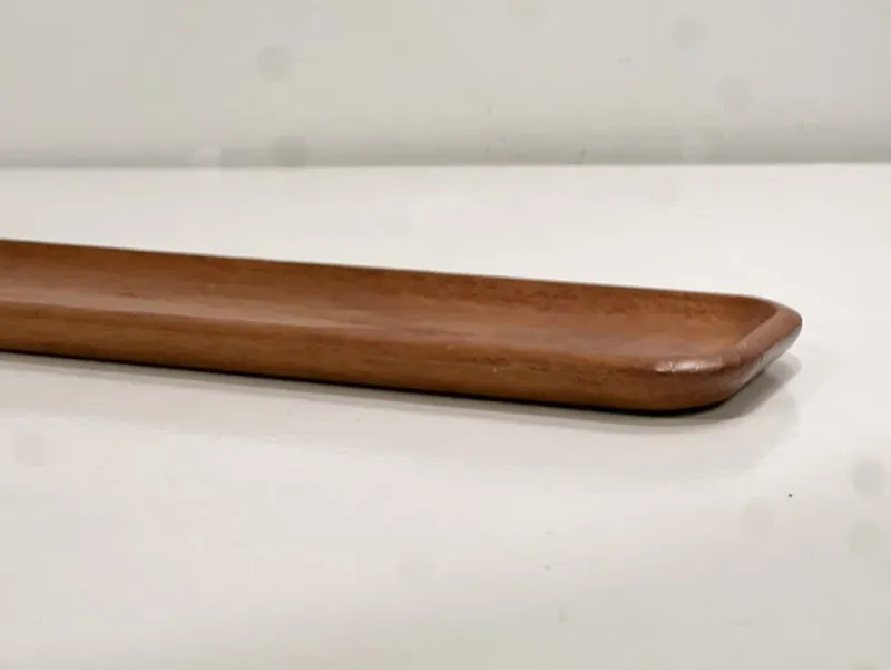 Pamono Mid-Century Swedish Teak Tray by Karl Holmberg, 1960s> Trays