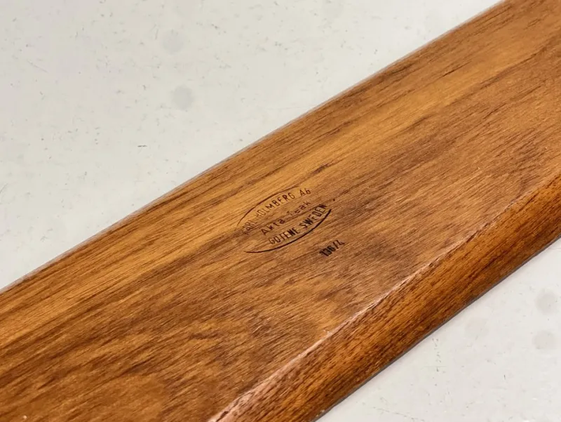 Pamono Mid-Century Swedish Teak Tray by Karl Holmberg, 1960s> Trays