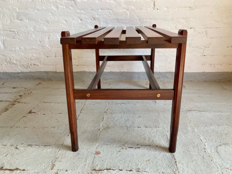Sale Pamono Mid-Century Teak Bench, 1950s