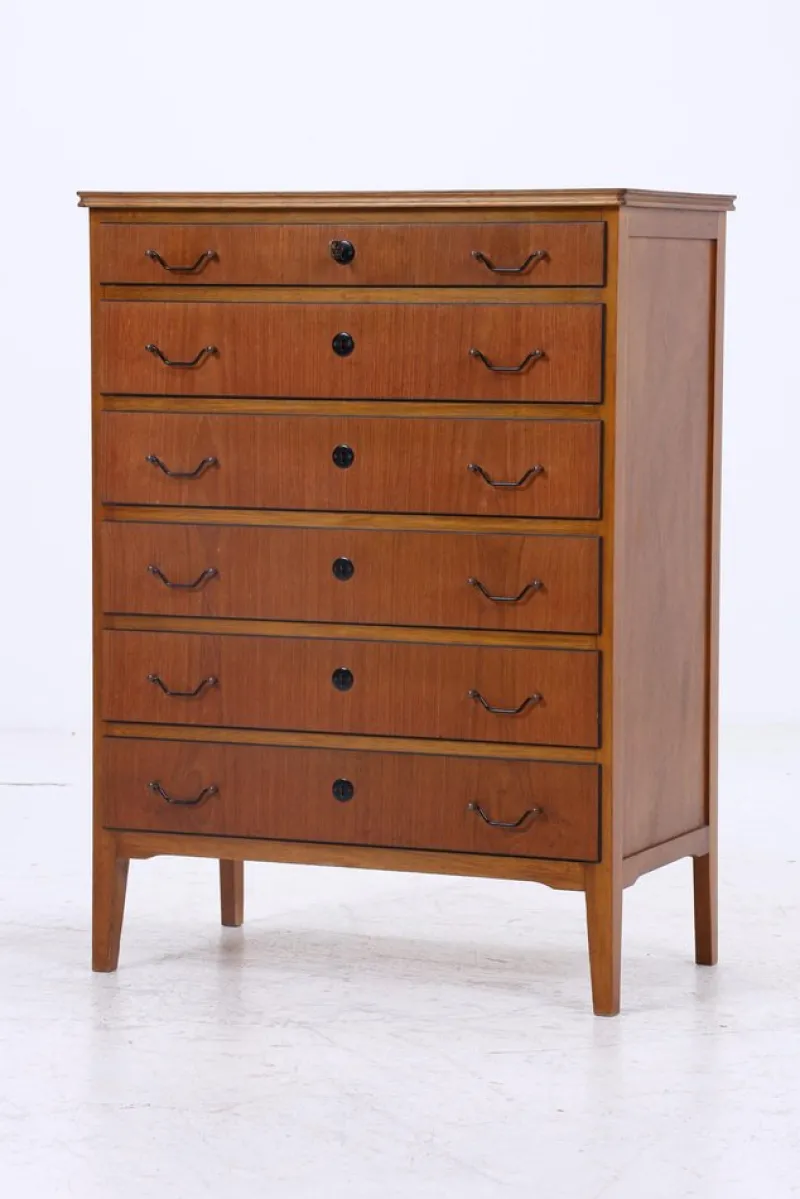 Outlet Pamono Mid-Century Teak Chest of Drawers, 1960s