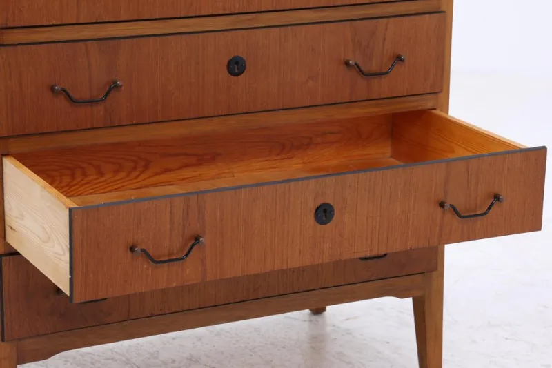 Outlet Pamono Mid-Century Teak Chest of Drawers, 1960s