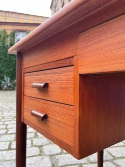 New Pamono Mid-Century Teak Desk, Denmark