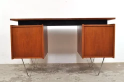 Pamono Mid-Century Teak Desk from Tijsseling Nijkerk, 1960s><noscript><img width=