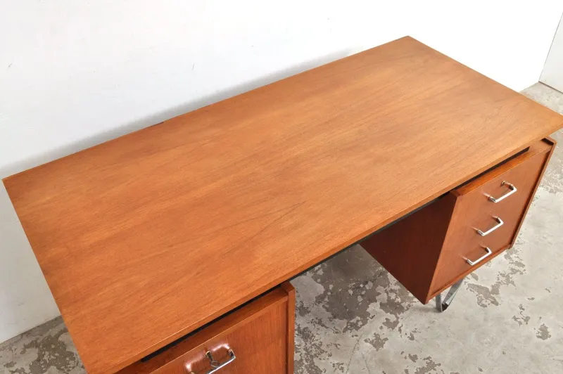 Pamono Mid-Century Teak Desk from Tijsseling Nijkerk, 1960s> Nightstands