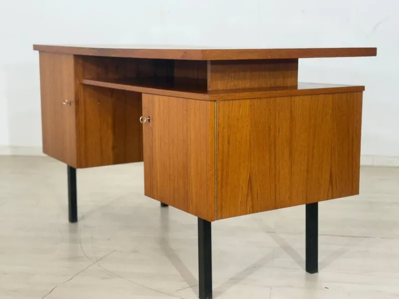Pamono Mid-Century Teak Desk, 1960s