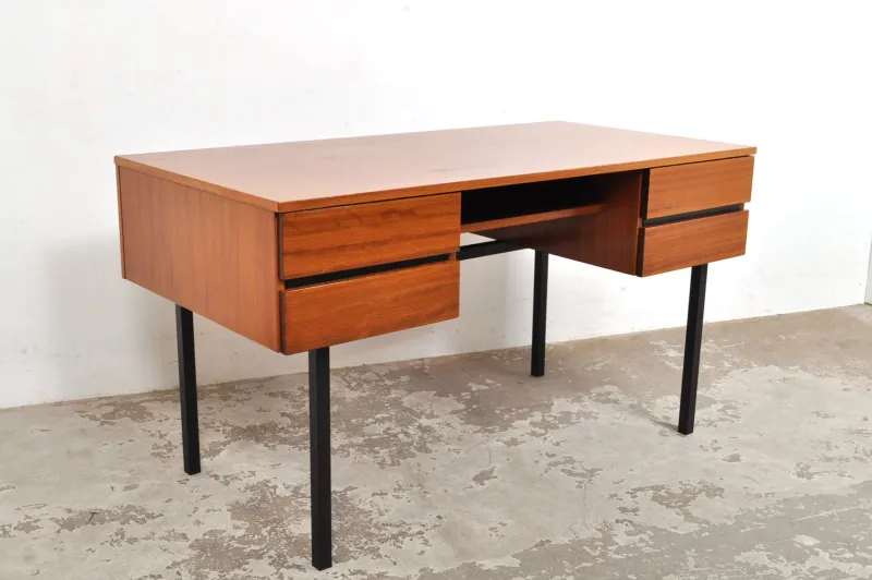Outlet Pamono Mid-Century Teak Desk, 1960s