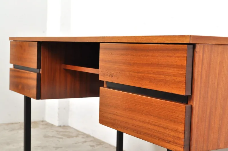 Outlet Pamono Mid-Century Teak Desk, 1960s