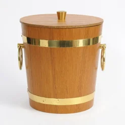 Pamono Mid-Century Teak Ice Bucket, 1960s> Ice Buckets & Wine Coolers