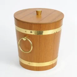Pamono Mid-Century Teak Ice Bucket, 1960s> Ice Buckets & Wine Coolers