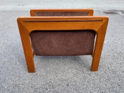 Clearance Pamono Mid-Century Teak Magazine Rack attributed to Aksel Kjersgaard for Salin Møbler, 1963