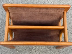 Clearance Pamono Mid-Century Teak Magazine Rack attributed to Aksel Kjersgaard for Salin Møbler, 1963