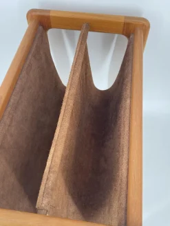 Pamono Mid-Century Teak Magazine Rack, 1960s> Magazine Racks