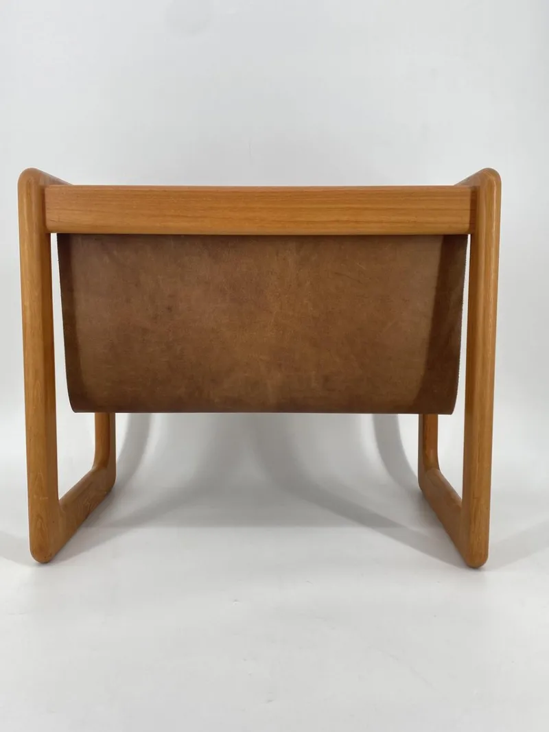 Pamono Mid-Century Teak Magazine Rack, 1960s> Magazine Racks
