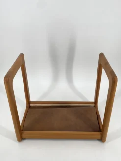 Pamono Mid-Century Teak Magazine Rack, 1960s><noscript><img width=
