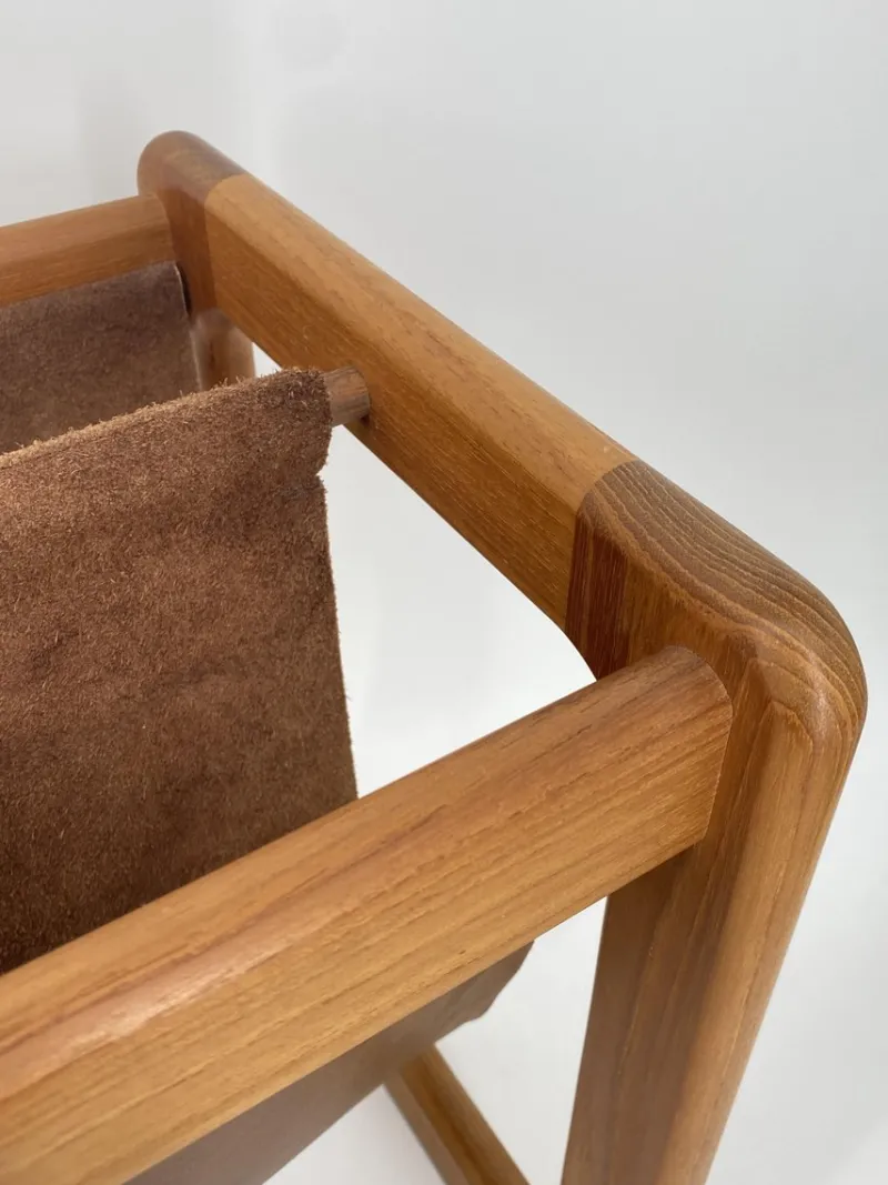 Pamono Mid-Century Teak Magazine Rack, 1960s> Magazine Racks