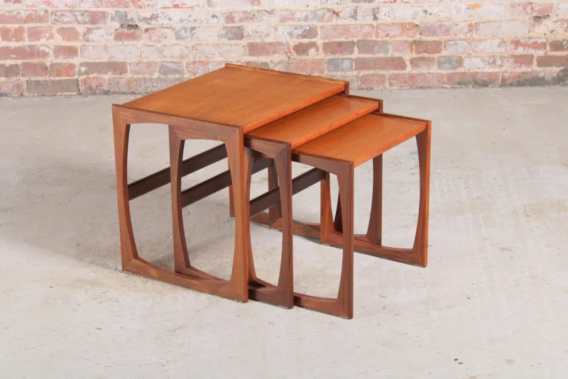 Outlet Pamono Mid-Century Teak Nesting Tables from G-Plan, 1960s, Set of 3