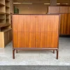 Pamono Mid-Century Teak Secretaire Desk by Marian Grabinski for Ikea> Secretaires