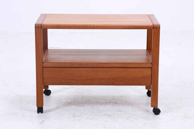 Clearance Pamono Mid-Century Teak Serving Trolley, 1960s