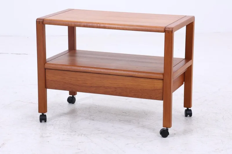 Clearance Pamono Mid-Century Teak Serving Trolley, 1960s