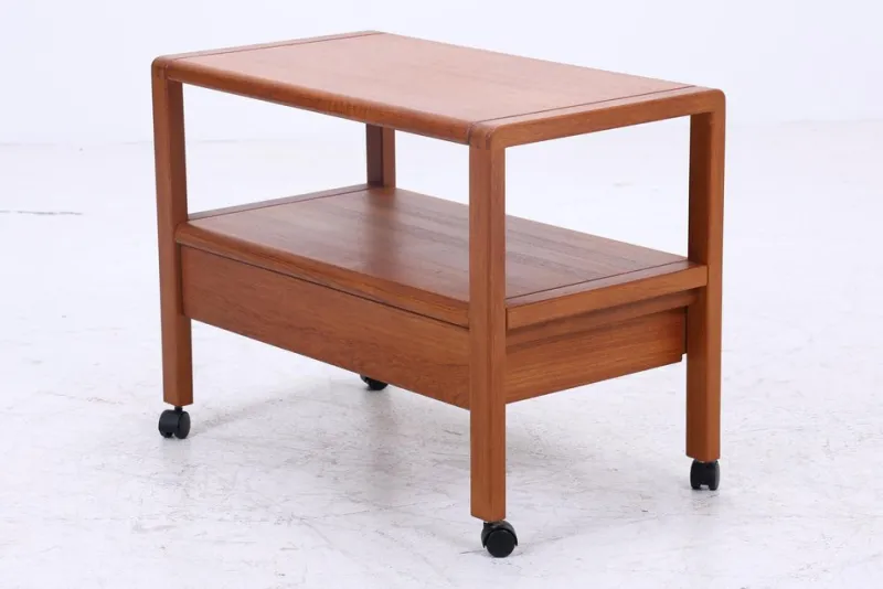 Clearance Pamono Mid-Century Teak Serving Trolley, 1960s