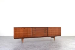 Pamono Mid-Century Teak Sideboard by Rolf Rastad & Adolf Relling for Gustav Bahus, 1960s><noscript><img width=
