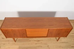 Pamono Mid-Century Teak Sideboard by Nils Jonsson for Hugo Troeds, Sweden, 1960s><noscript><img width=